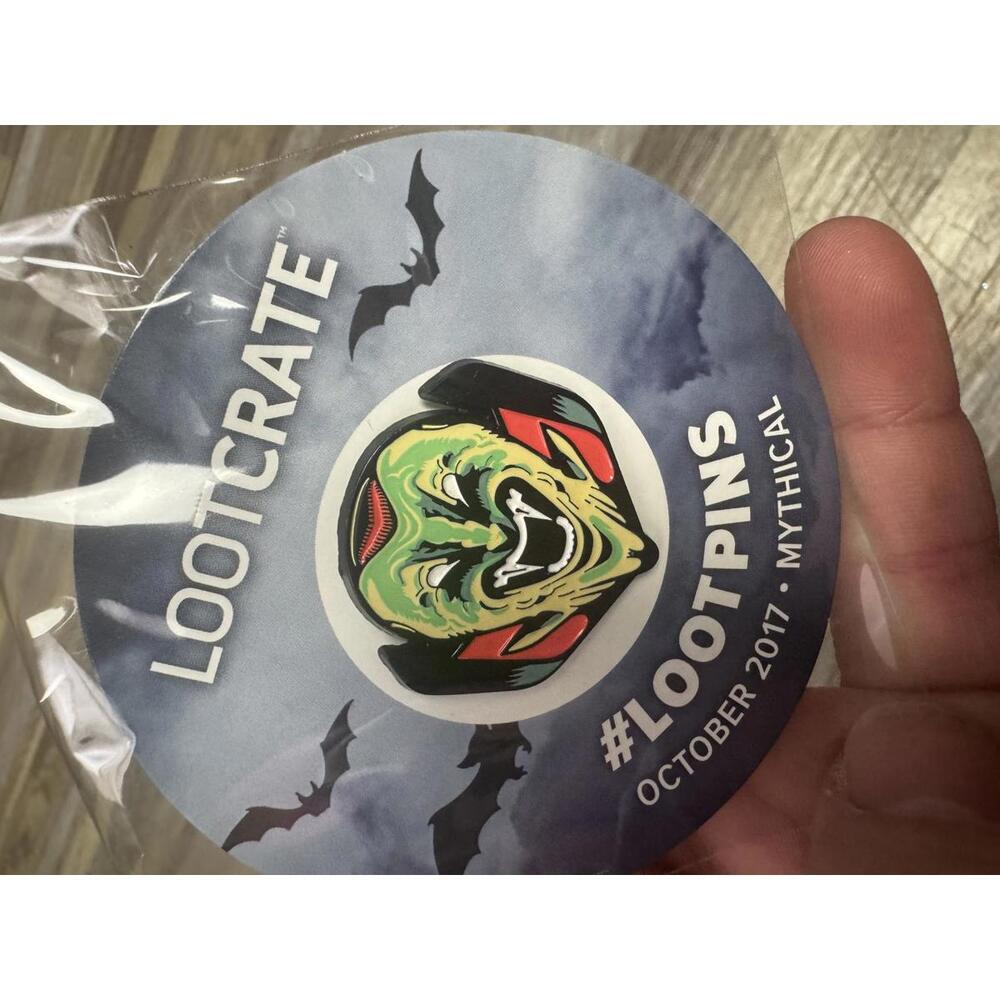 lootcrate mythical vampire enamel pin gothic horror halloween‎ collectible